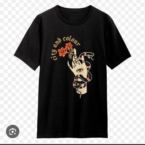City and Color Hand & Snake Tour tshirt (2021). Never worn. Unisex